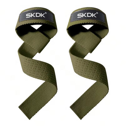 Weightlifting Straps Dropshipping 1 Pair Lifting Wrist Anti-Slip Silicone Strength Training Strap Hand Grips Wrist Support