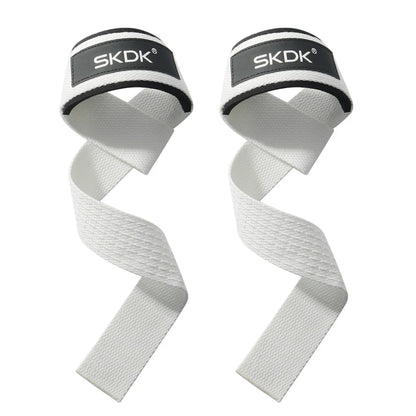 Weightlifting Straps Dropshipping 1 Pair Lifting Wrist Anti-Slip Silicone Strength Training Strap Hand Grips Wrist Support